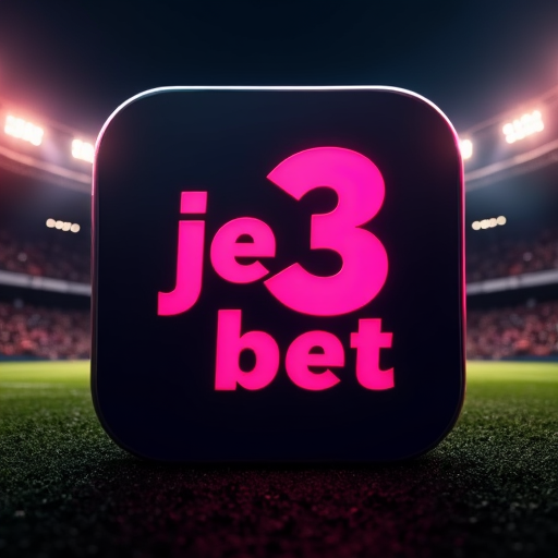 Imagem promocional da je3bet mostrando a plataforma e suas vantagens
